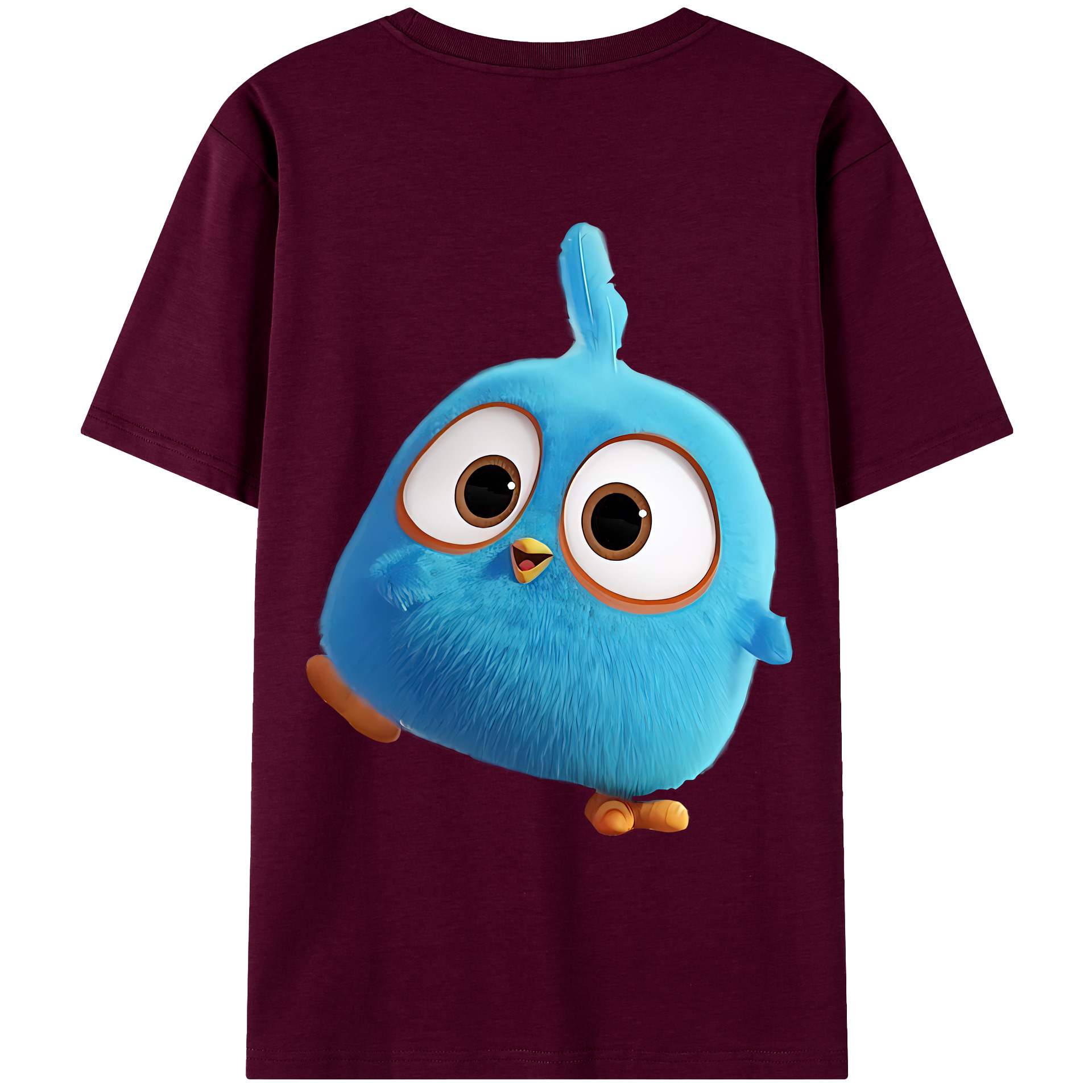 （画像用） Angry Birds アングリーバード レディース半袖Tシャツ(バックプリント)